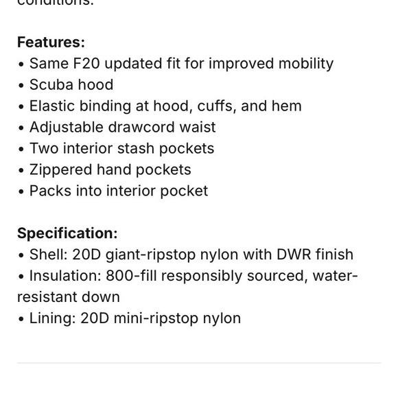 Women’s Cotopaxi Fuego Down Hooded Jacket - Picture 6 of 6